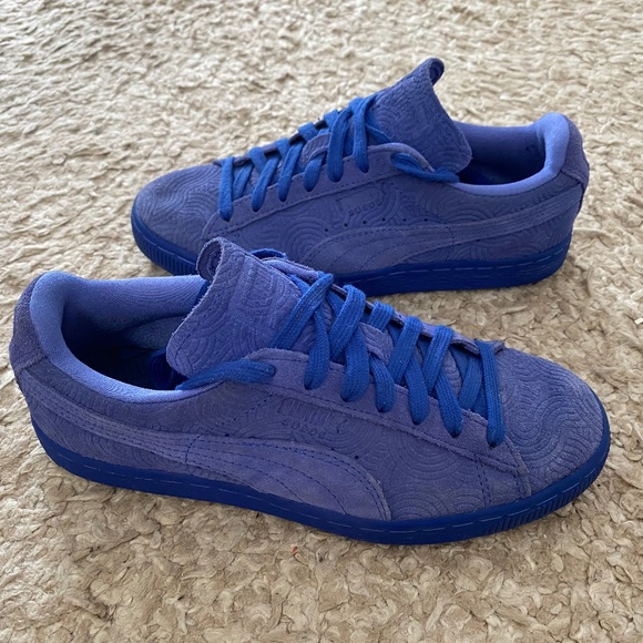 Puma Classic Suede "Dazzling Blue" Women's Sneaker size 6 - Picture 8 of 8